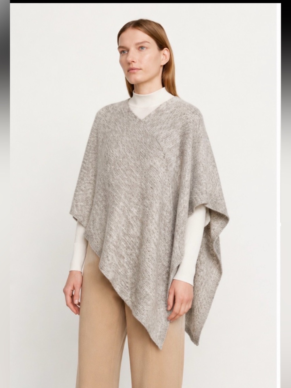 Two by Vince Camuto Poncho Knit Sweater